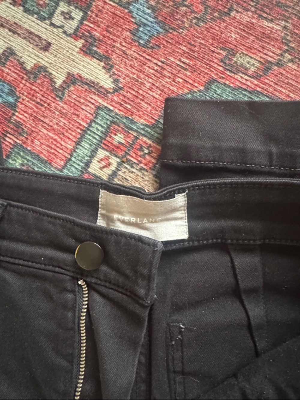 Everlane Black High-Rise Pants
